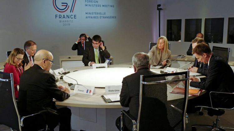 G7 foreign ministers interrupt talks to warn against advance on Tripoli