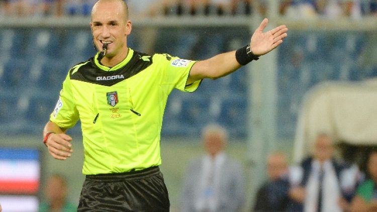 Juventus-Milan, l'arbitro è Fabbri