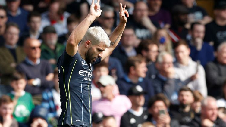 Man City's Aguero in frame to face Brighton in FA Cup