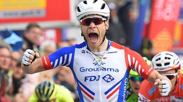 Cyclisme: Sarreau remporte la Route Adélie au sprint Cyclisme: Sarreau remporte la Route Adélie au sprint