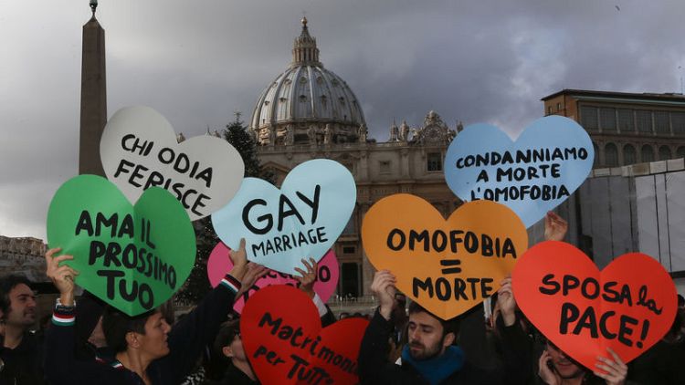 Lawyers ask Vatican to denounce criminalisation of homosexuality