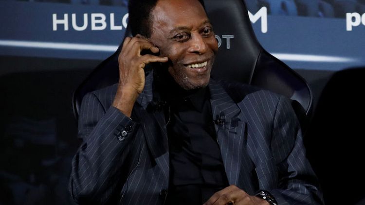 Brazil soccer legend Pele says 'much better' after French hospital stay