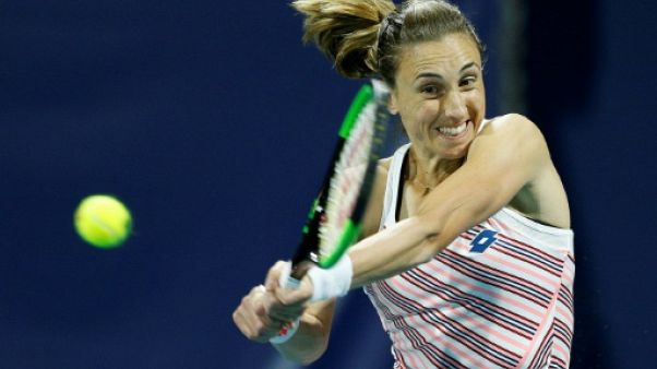 La Croate Petra Martic lors de l'Open de Miami le 22 mars 2019 La Croate Petra Martic lors de l'Open de Miami le 22 mars 2019