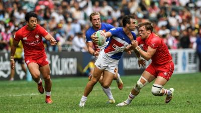 Circuit mondial de rugby à VII: les Bleus en quarts de finale à Hong Kong