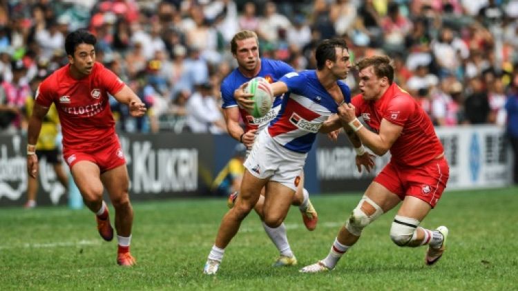 Circuit mondial de rugby à VII: les Bleus en quarts de finale à Hong Kong