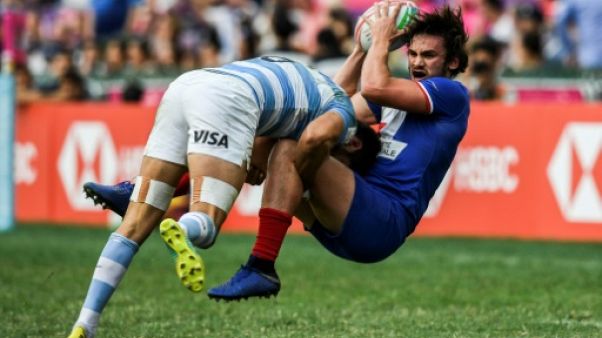 Circuit mondial de rugby à VII: sans-faute pour les Bleus à Hong Kong Circuit mondial de rugby à VII: sans-faute pour les Bleus à Hong Kong