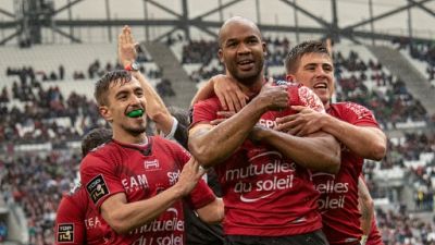 Top 14: fin de série pour Toulouse, battu par Toulon après 14 matches sans défaite