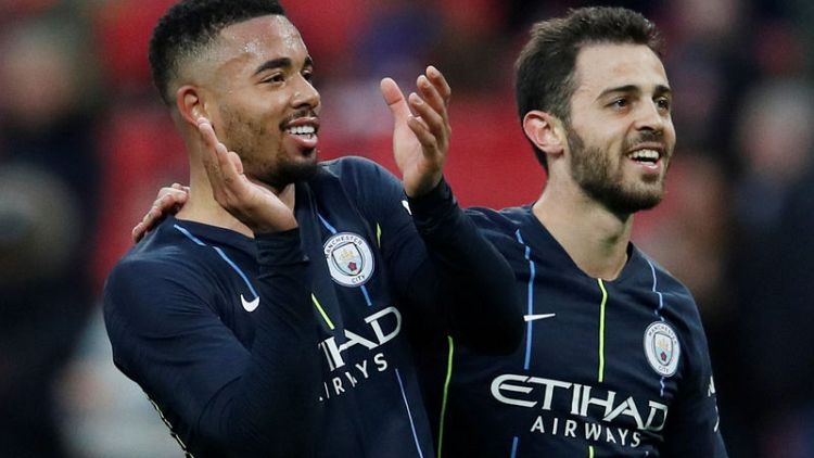 Early Jesus goal sends Man City into FA Cup final