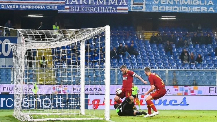 Serie A: Sampdoria-Roma 0-1