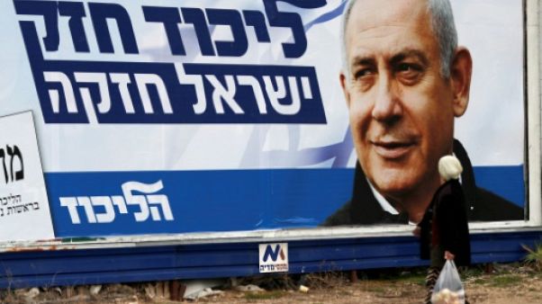 Israël s'apprête à voter, l'avenir de Netanyahu en jeu Israël s'apprête à voter, l'avenir de Netanyahu en jeu