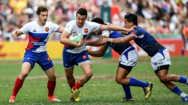 Circuit mondial de rugby à VII: les Bleus de nouveau en finale, à Hong Kong Circuit mondial de rugby à VII: les Bleus de nouveau en finale, à Hong Kong