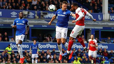 Jagielka the hero as Everton dent Arsenal's hopes Jagielka the hero as Everton dent Arsenal's hopes