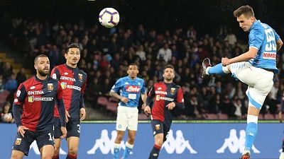 Serie A: Napoli-Genoa 1-1 Serie A: Napoli-Genoa 1-1