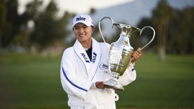 Golf - More major glory for South Korea as Ko wins ANA Inspiration