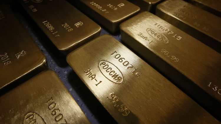 الذهب يبلغ ذروته في أكثر من أسبوع وسط ضعف الدولار وتوقف صعود الأسهم
