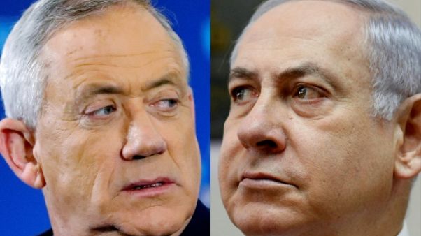 Elections en Israël: Netanyahu et Gantz donnent le dernier coup de collier Elections en Israël: Netanyahu et Gantz donnent le dernier coup de collier