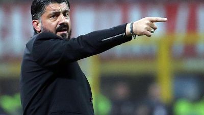 Milan: Gattuso "Con la Lazio una finale" Milan: Gattuso "Con la Lazio una finale"
