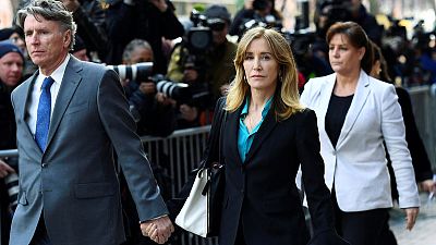 Actress Felicity Huffman, 13 others to plead guilty in U.S. college admissions scandal Actress Felicity Huffman, 13 others to plead guilty in U.S. college admissions scandal