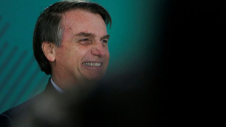 Brazil's Bolsonaro wants U.S. to join development plan for the Amazon