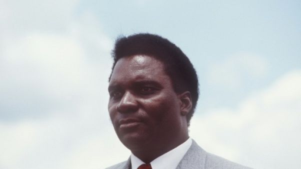 Le président rwandais Junénal Habyarimana, le 7 octobre 1982 à Kigali Le président rwandais Junénal Habyarimana, le 7 octobre 1982 à Kigali