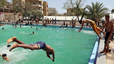 Sole swimming pool in Yemen's third city struggles to remain open