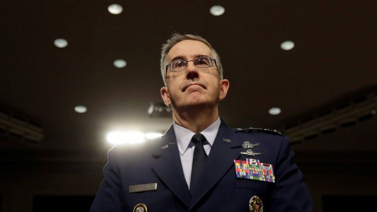 U.S. Air Force General Hyten nominated to be next vice chairman of Joint Chiefs of Staff