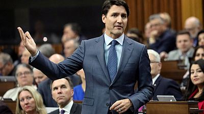 Canada's golden boy Trudeau sinks in polls as scandal takes toll Canada's golden boy Trudeau sinks in polls as scandal takes toll