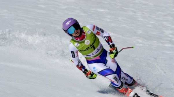Ski alpin: Tessa Worley opérée du genou droit Ski alpin: Tessa Worley opérée du genou droit