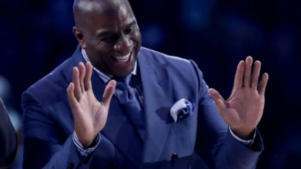 Basket: Magic Johnson quitte son poste de président des Lakers Basket: Magic Johnson quitte son poste de président des Lakers