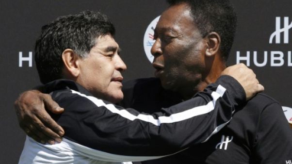 Maradona souhaite à Péle un "prompt rétablissement" Maradona souhaite à Péle un "prompt rétablissement"