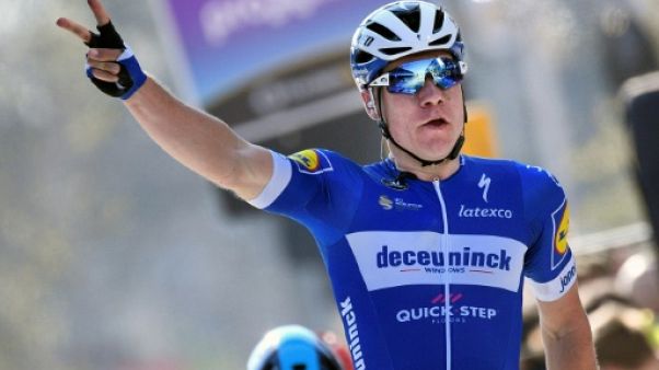 Cyclisme: Jakobsen reste maître du GP de l'Escaut Cyclisme: Jakobsen reste maître du GP de l'Escaut