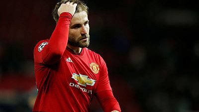 Shaw own goal gives Barca advantage over United Shaw own goal gives Barca advantage over United