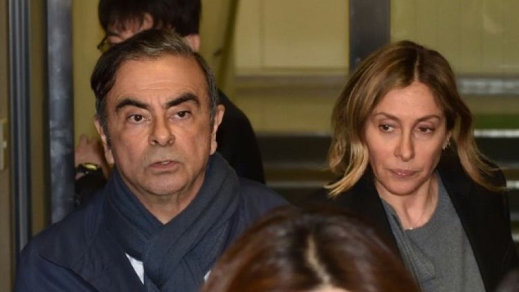 L'épouse de Carlos Ghosn entendue par la justice japonaise 