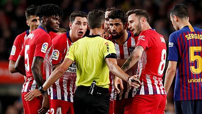 Costa banned for eight games for insulting referee Costa banned for eight games for insulting referee