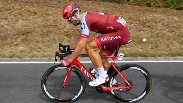 L'Allemand Marcel Kittel lors du Tour d'Allemagne, le 23 août 2018 L'Allemand Marcel Kittel lors du Tour d'Allemagne, le 23 août 2018