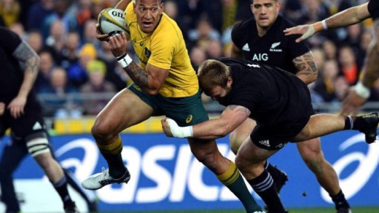 Rugby: Folau "a eu tort" de publier des propos homophobes, selon Fickou