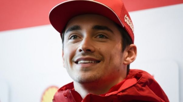 Le pilote de F1 monégasque Charles Leclerc, le 11 avril 2019 à Shanghaï Le pilote de F1 monégasque Charles Leclerc, le 11 avril 2019 à Shanghaï
