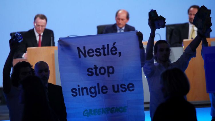 Greenpeace calls for Nestle to act over single-use plastics