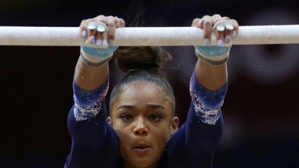 Championnats d'Europe de gym: 9 finales pour les Bleues, dont 4 pour De Jesus Dos Santos Championnats d'Europe de gym: 9 finales pour les Bleues, dont 4 pour De Jesus Dos Santos