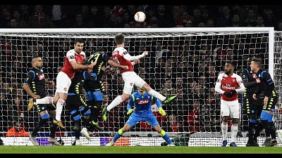 Europa League: Arsenal-Napoli 2-0 Europa League: Arsenal-Napoli 2-0