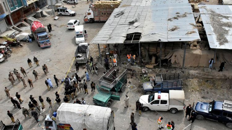 Pakistan vegetable market bomb kills 16, half of them minority Hazaras