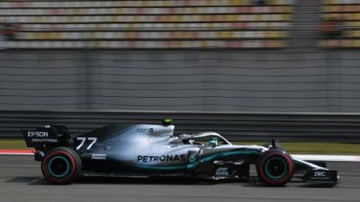F1: Bottas le plus rapide des essais libres 2 du GP de Chine