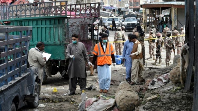 Pakistan : 20 morts et 48 blessés dans un attentat-suicide à Quetta 