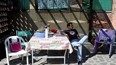 Squatters occupy Venice homes in housing protest as tourism surges Squatters occupy Venice homes in housing protest as tourism surges