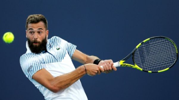 Benoît Paire lors du Masters 1000 de Miami, le 21 mars 2019 Benoît Paire lors du Masters 1000 de Miami, le 21 mars 2019