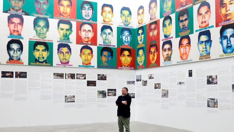 Artist Ai Weiwei takes aim at state violence in Mexico with Legos
