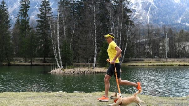 Le fabuleux destin de Dion et Gobi, le coureur et sa chienne devenus stars Le fabuleux destin de Dion et Gobi, le coureur et sa chienne devenus stars