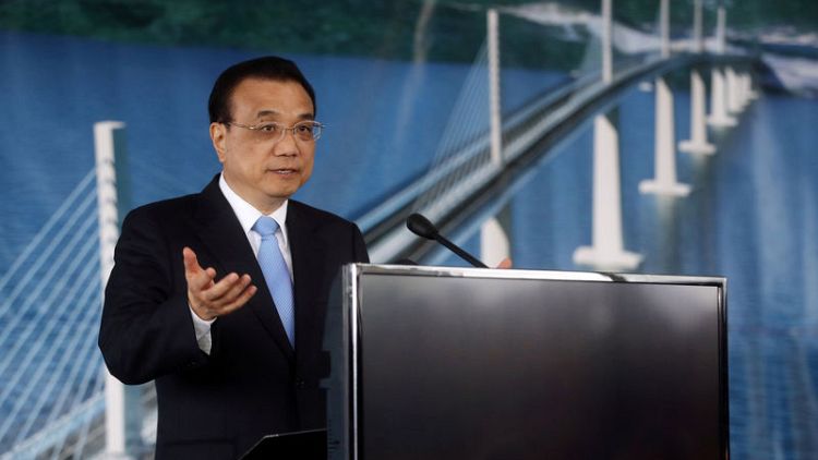 Chinese premier confident economy will meet annual growth target