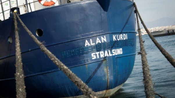 Les migrants de Sea-Eye arrivent à Malte avant d'être répartis en Europe Les migrants de Sea-Eye arrivent à Malte avant d'être répartis en Europe