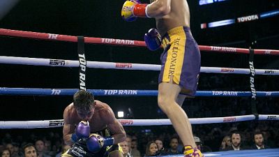 Pugilato, Lomachenko re dei pesi leggeri Pugilato, Lomachenko re dei pesi leggeri